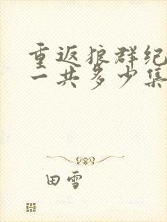 重返狼群纪录片一共多少集