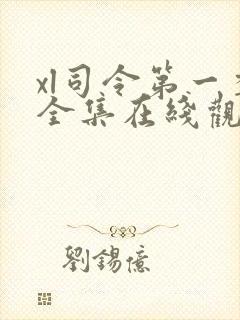 xl司令第一季全集在线观看免费