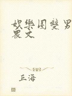 娱乐圈双男主小众文