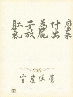 肚子为什么老胀气放屁出来就会舒服点