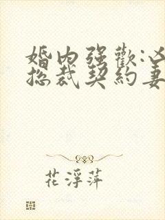 婚内强欢:凶猛总裁契约妻