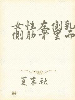 女性左侧乳房下侧肋骨里面疼痛封面