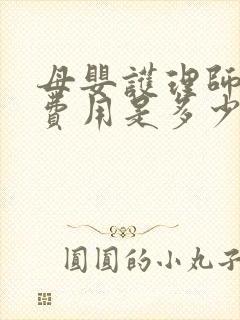 母婴护理师培训费用是多少封面