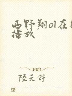 西野翔ol在线播放