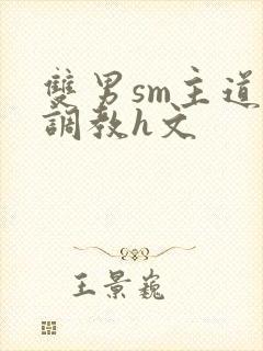 双男sm主道具调教h文