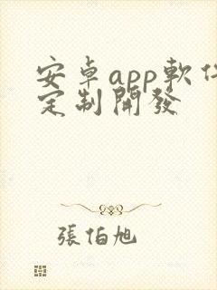 安卓app软件定制开发