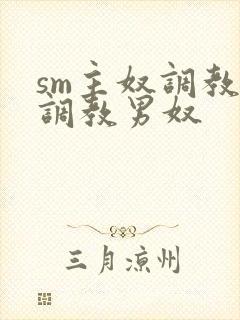 sm主奴调教:调教男奴