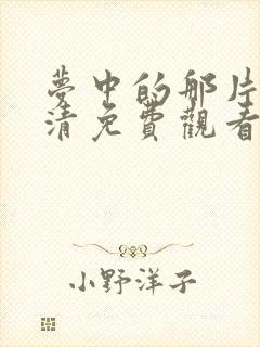 梦中的那片海高清免费观看