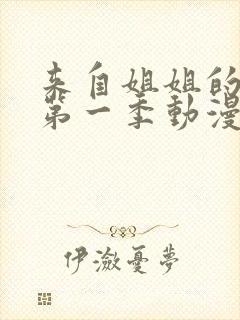 来自姐姐的关爱第一季动漫在线观看全集