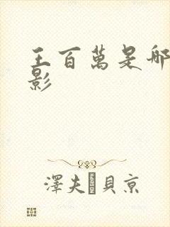 王百万是哪部电影