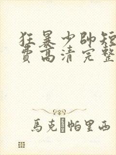 狂暴少帅短剧免费高清完整版封面