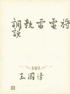 调教雷电将军小说封面