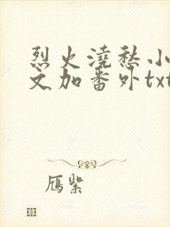 烈火浇愁小说全文加番外txt