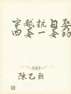 穿越抗日娶三妻四妾一妾的小说