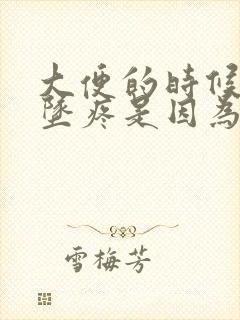 大便的时候小腹坠疼是因为什么