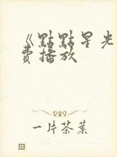 《点点星光》免费播放