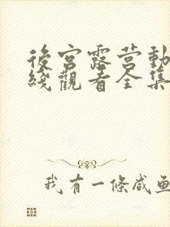 后宫露营动漫在线观看全集完整版封面