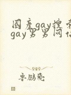 国产gay搜索gay男男网站do封面