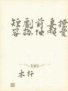 短剧前妻撩人,容总他超爱免费观看封面