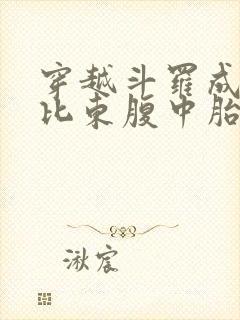 穿越斗罗成了比比东腹中胎儿