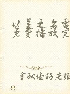 以美之名电视剧免费播放完整版19集