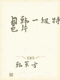 日韩一级特大黄色片封面