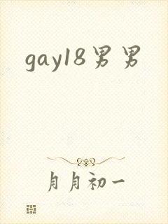 gay18男男封面