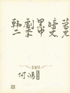 韩剧黑暗荣耀第二季中文免费观看