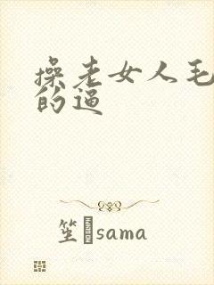 操老女人毛茸茸的逼