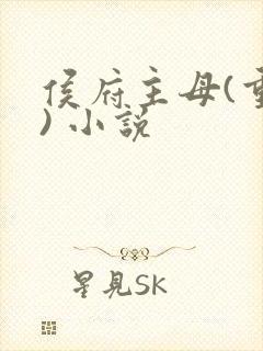 侯府主母(重生) 小说