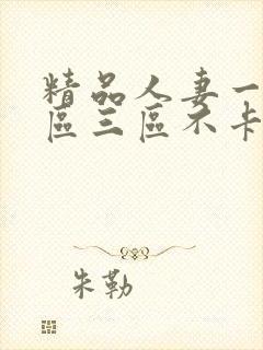 精品人妻一区二区三区不卡在线视频