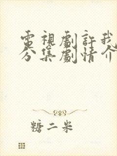 电视剧许我耀眼分集剧情介绍