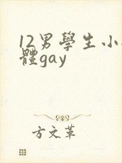 12男学生小裸体gay
