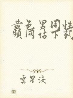 黄色男同性恋视频网站下载