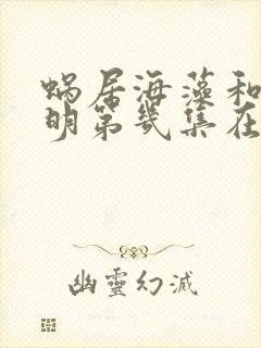 蜗居海藻和宋思明第几集在一起