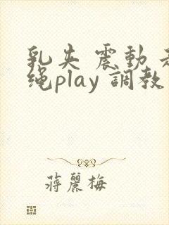 乳夹 震动 走绳play 调教