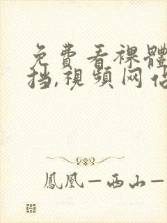 免费看裸体无遮挡,视频网站