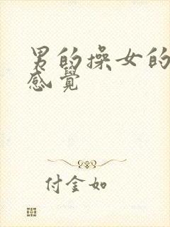 男的操女的什么感觉