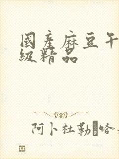 国产麻豆午夜三级精品封面