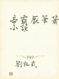 帝霸厌笔萧生 小说封面