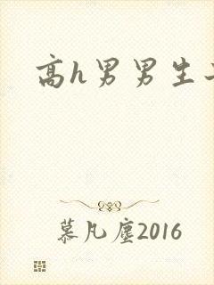 高h男男生子文封面