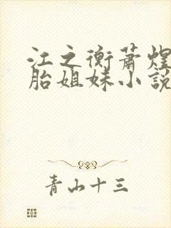 江之衡萧煜双胞胎姐妹小说