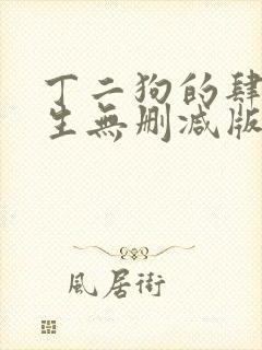 丁二狗的肆意人生无删减版小说下载