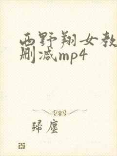 西野翔女教师未删减mp4