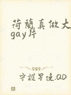 荷兰真做大尺度gay片