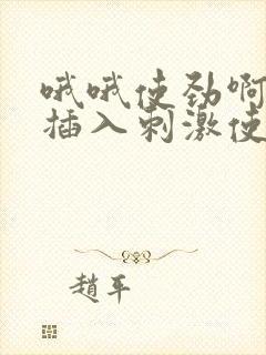 哦哦使劲啊啊痒插入刺激使劲快封面