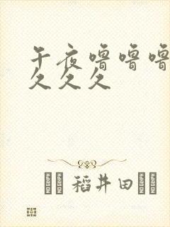 午夜噜噜噜久久久久久