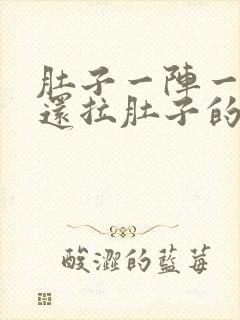 肚子一阵一阵痛还拉肚子的原因