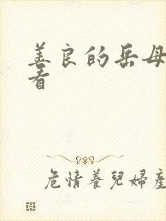 善良的岳母免费看