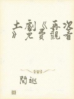 土剧《再次恋爱》免费观看